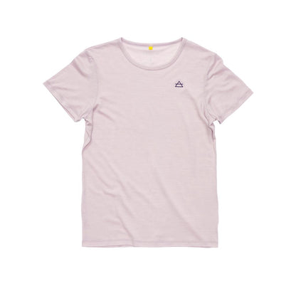 Devold - W Active Tee | dames t-shirt van merinowol Orchid