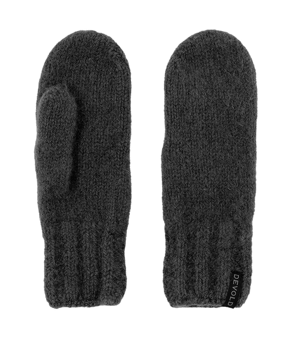 Devold - Nansen mittens | wollen wanten Anthracite