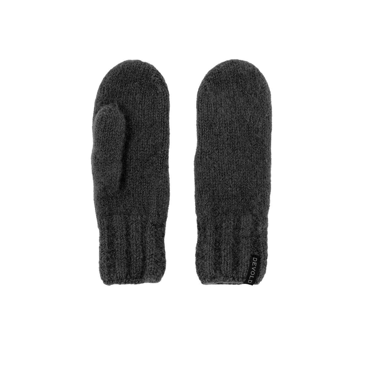Devold - Nansen mittens | wollen wanten Anthracite