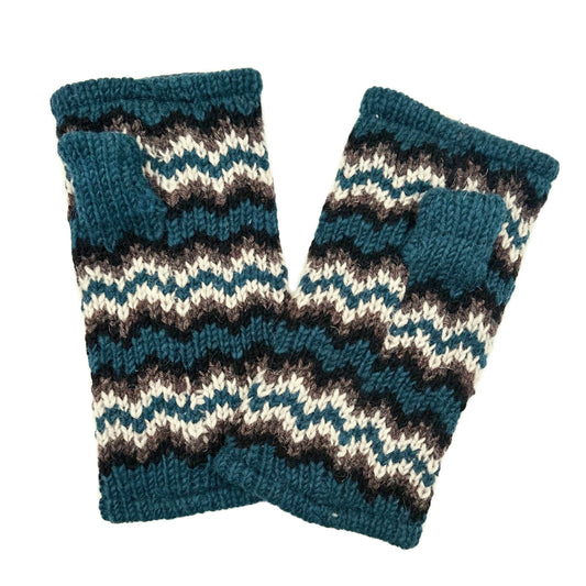 Planet Wool - Gloves fingerless | wollen handwarmers