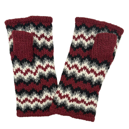 Planet Wool - Gloves fingerless | wollen handwarmers