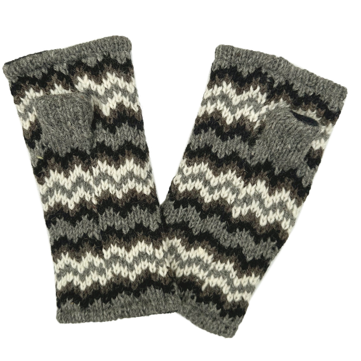Planet Wool - Gloves fingerless | wollen handwarmers