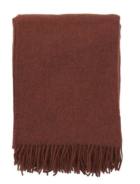 Klippan - Gotland | plaid van Gotland wol Rust 130x200 cm.