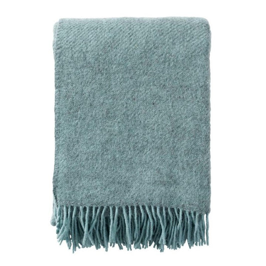 Klippan - Gotland | plaid van Gotland wol Turquoise