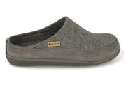 Haflinger - Blizzard Skane | vilt pantoffel met rubber zool