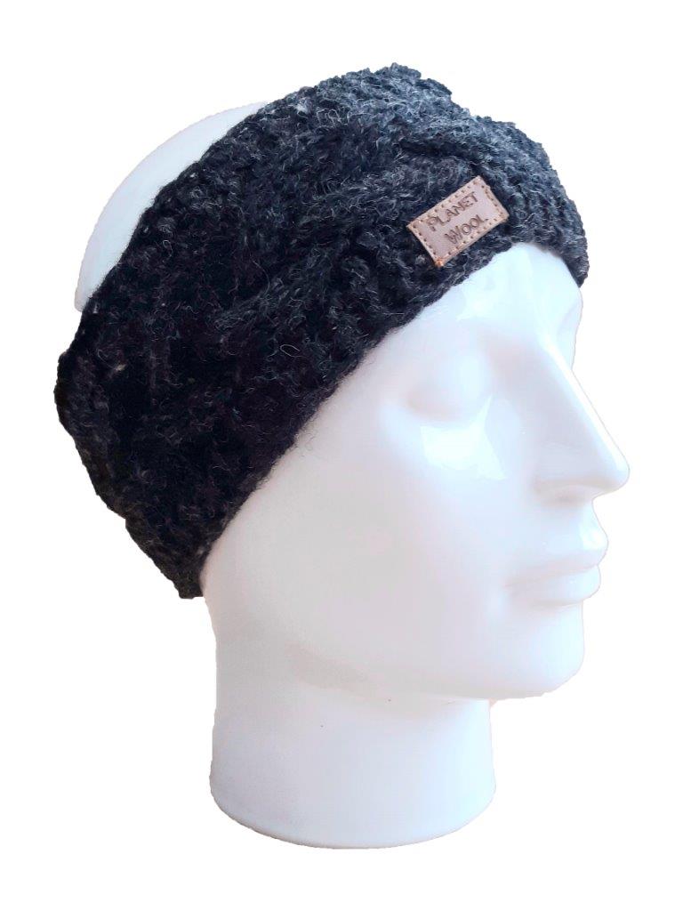 Planet Wool - headband with cable | Stirnband aus Wolle
