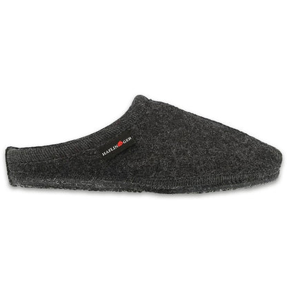 Haflinger - Alaska | instappantoffel met latex zool Graphite