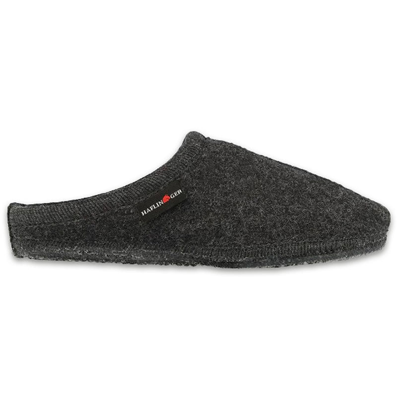 Haflinger - Alaska | instappantoffel met latex zool Graphite