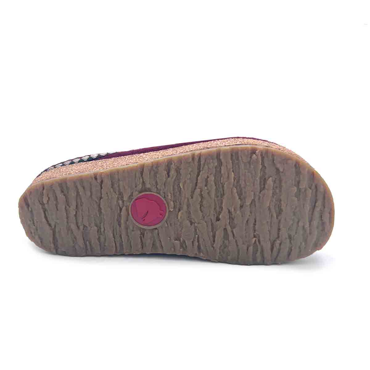 Haflinger - Grizzly Lucky | instappantoffel met kurk zool