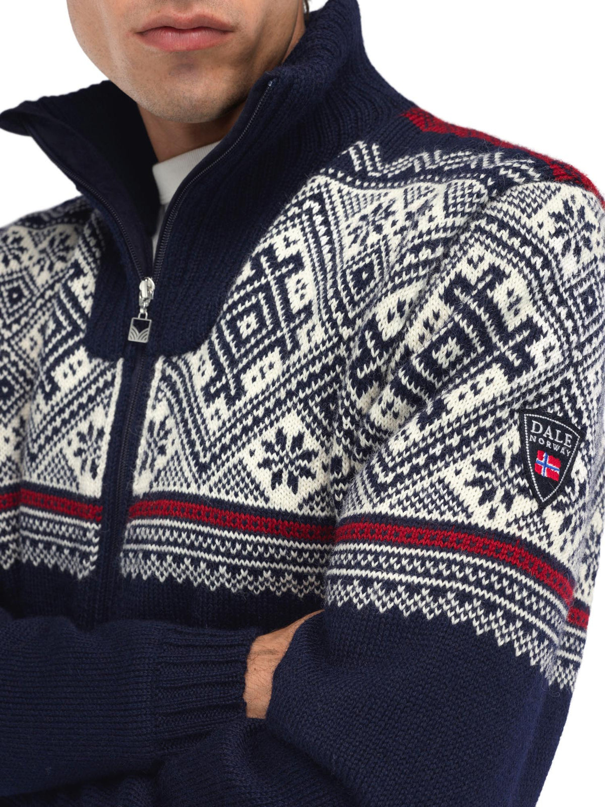 Dale of Norway - M Hardanger Windproof jacket | wollen herenvest met voering