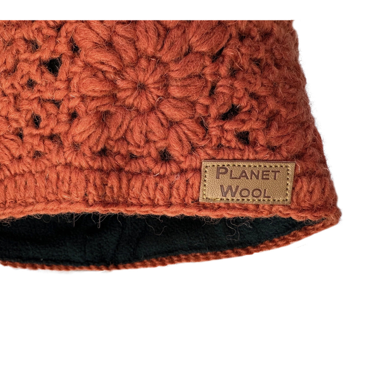 Planet Wool - Headband Woven Flower | wollen hoofdband