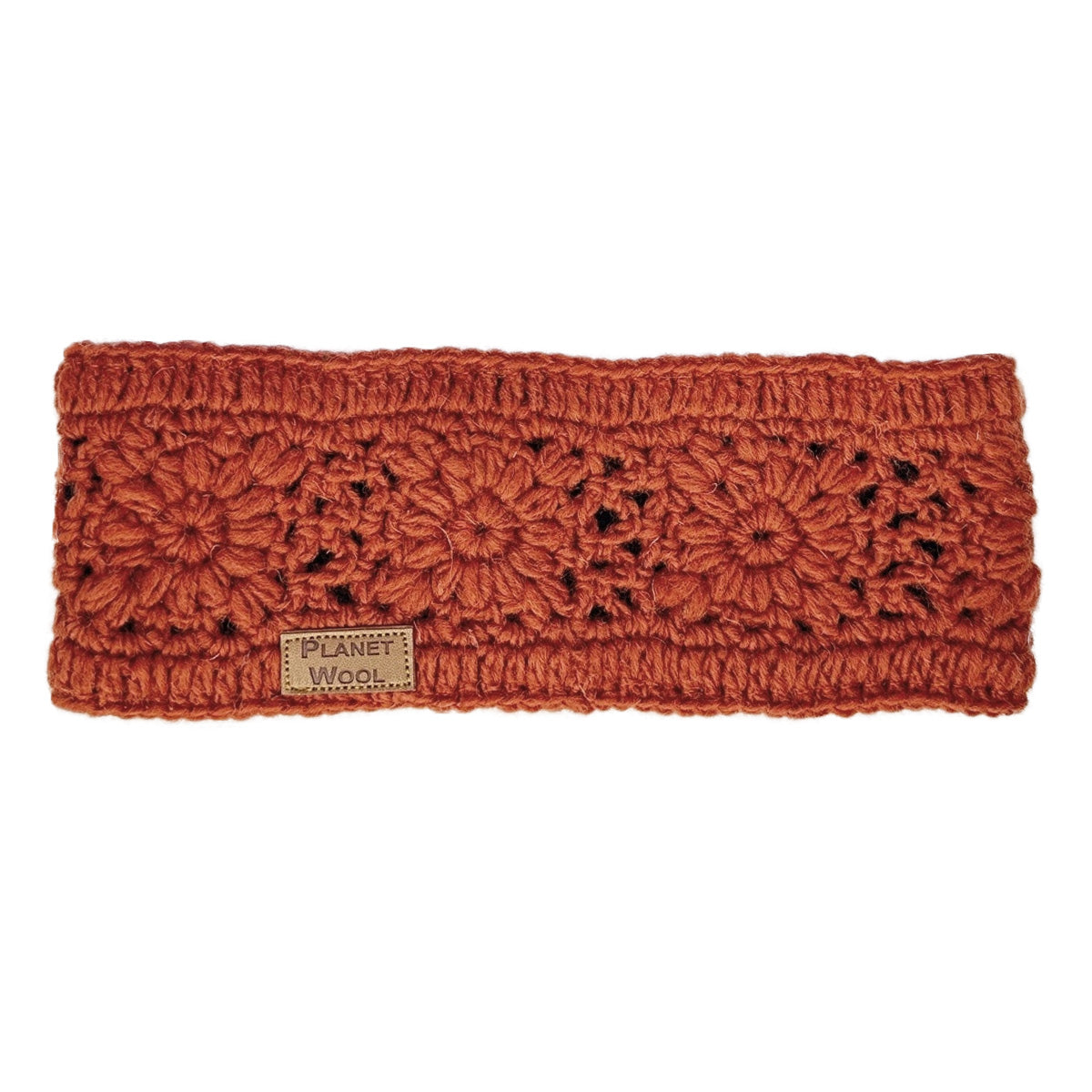 Planet Wool - Headband Woven Flower | wollen hoofdband