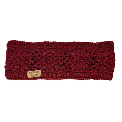 Planet Wool - Headband Woven Flower | wollen hoofdband
