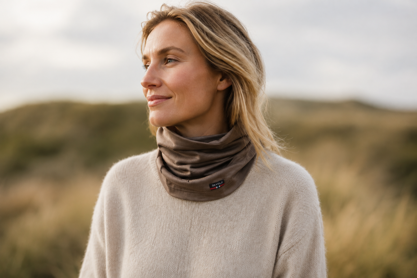 Devold - Breeze Merino Headover | colsjaal van zachte merinowol