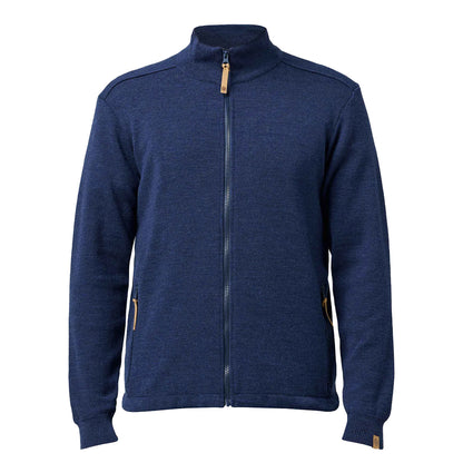 Ivanhoe Knitted in Sweden - Helmer FZ | wollen herenvest met rits