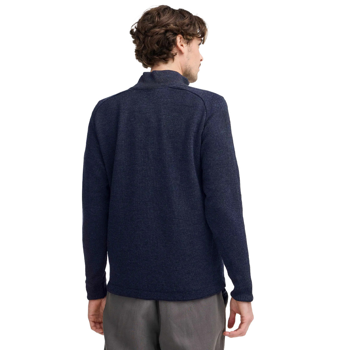 Ivanhoe Knitted in Sweden - Henry FZ WB | windbreaker van wol