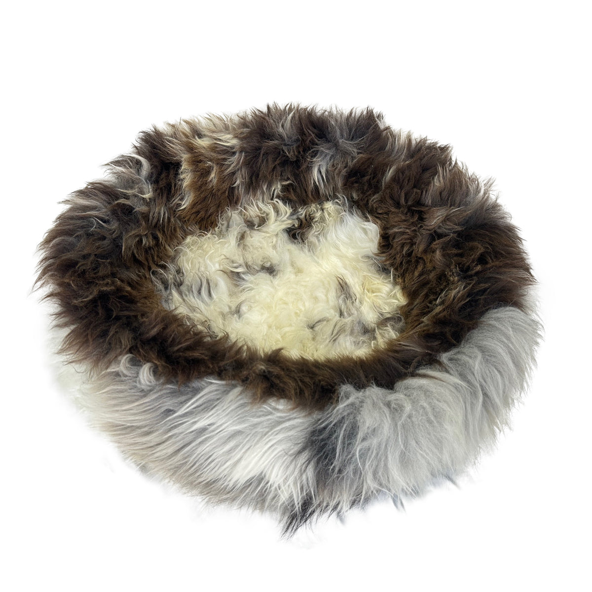 Belpo - hondenmand van schapenvacht