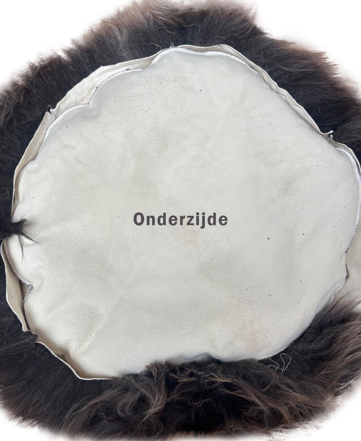 Belpo - hondenmand van schapenvacht