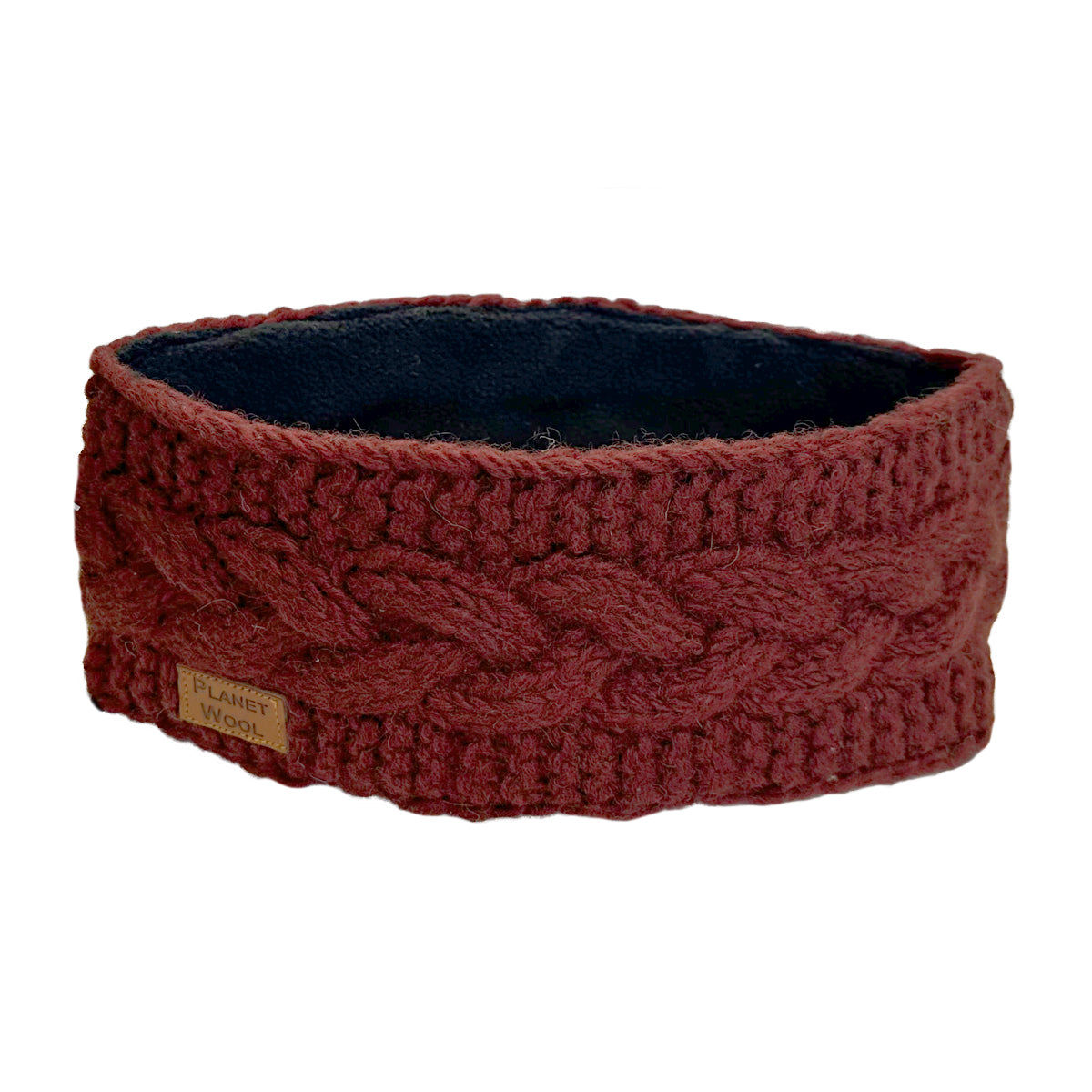 Planet wool - Headband cable | hoofdband van wol