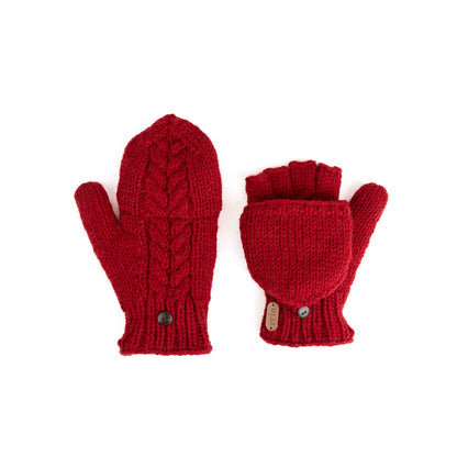 Erin Knitwear - Aran Cable Hunter gloves | handschoenen van wol