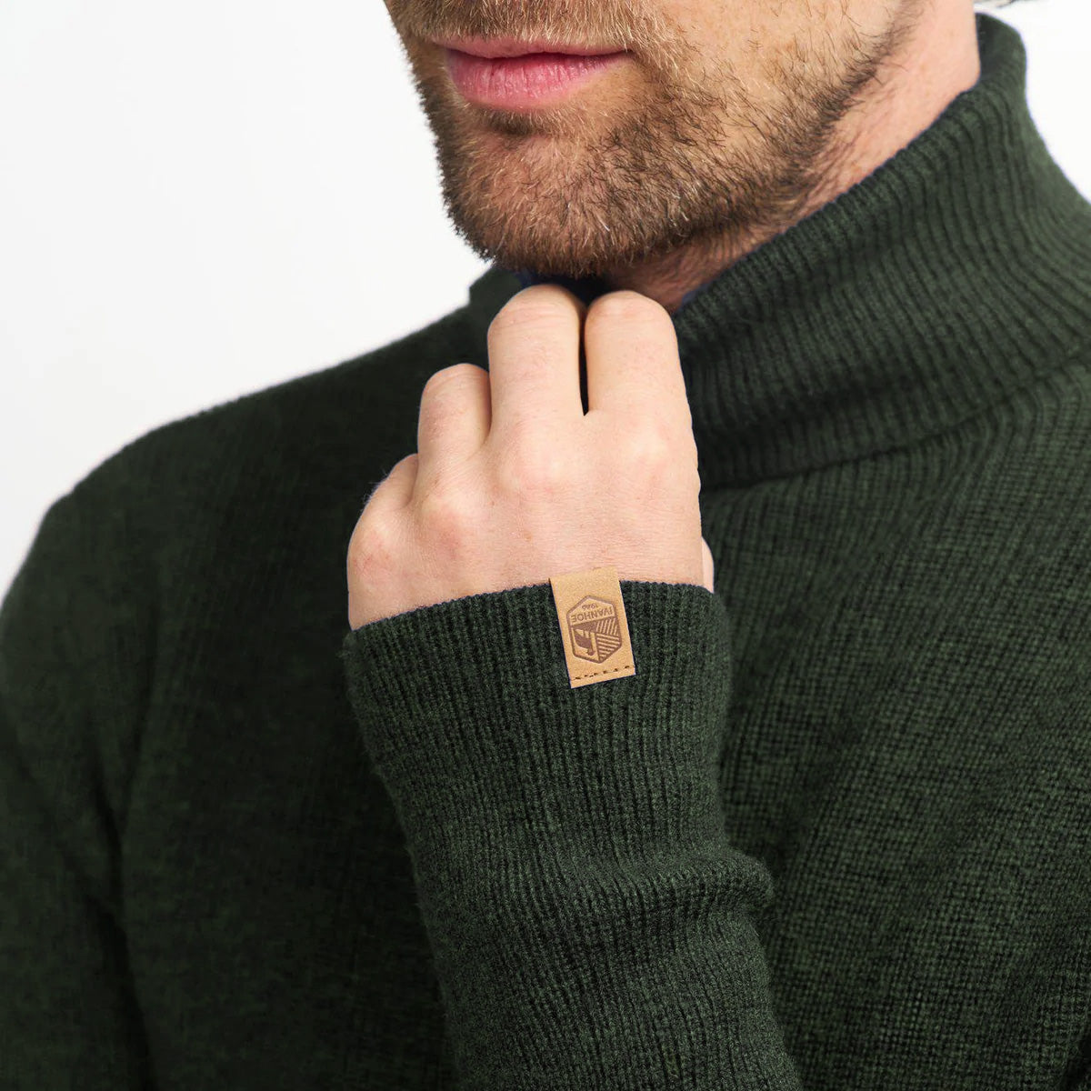 Ivanhoe Knitted in Sweden - GY Tolken rollneck | coltrui van merinowol