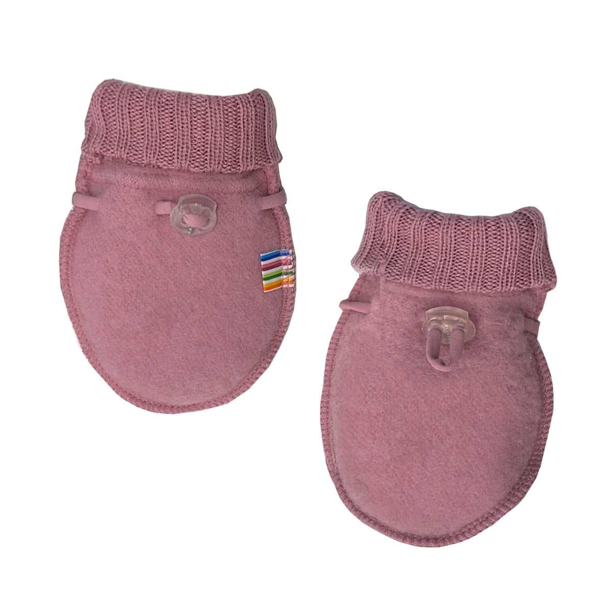 JOHA - Baby Mittens | wollen baby wantjes Mauve 56-62