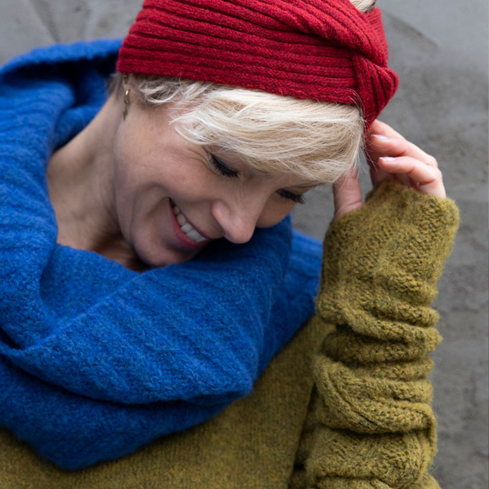 De Reuver - Juul | wollen armwarmers Moss