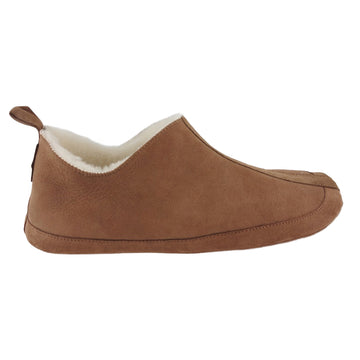 Texelana Muy | kinderpantoffel van schapenvacht Cognac