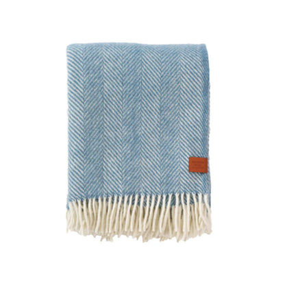 Klippan - Herringbone | plaid met gerecyclede wol