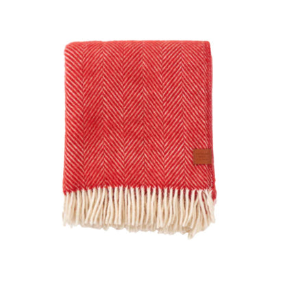 Klippan - Herringbone | plaid met gerecyclede wol