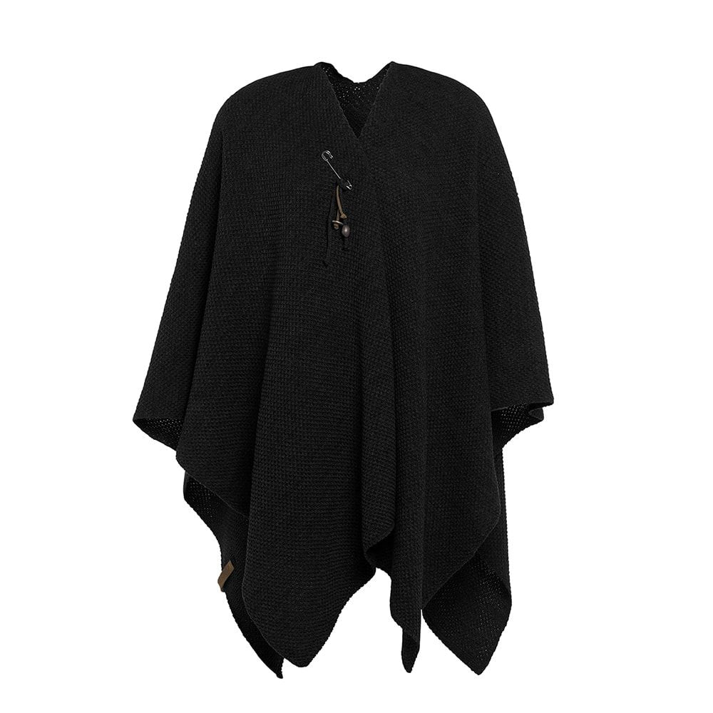 Knit Factory - Jazz | omslagvest Black
