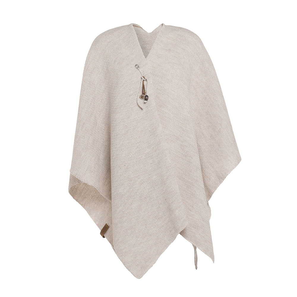Knit Factory - Jazz | omslagvest Beige