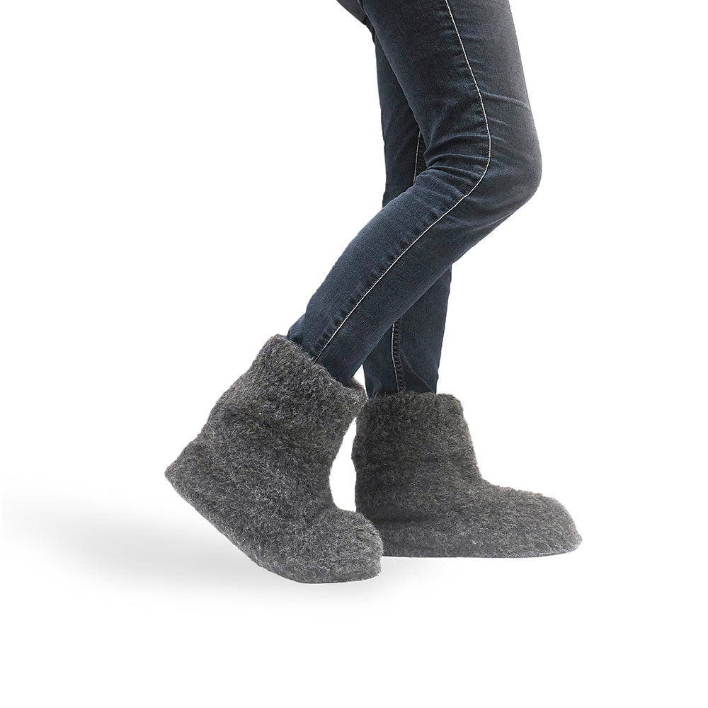 Yoko Wool | pantoffellaars van schapenwol
