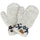 Planet Wool - flower mittens | woolen mittens