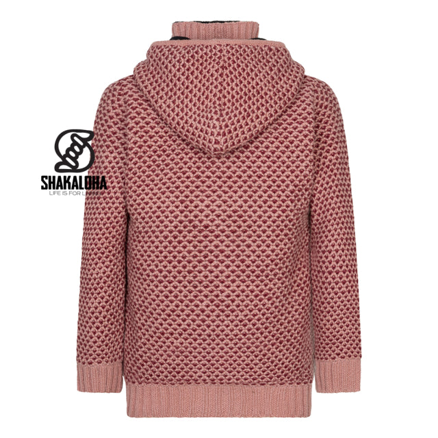 Shakaloha - Marlina Old Pink | wollen damesvest