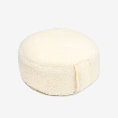 Flokati -  Meditatiekussen Luka | yogakussen van merinowol
