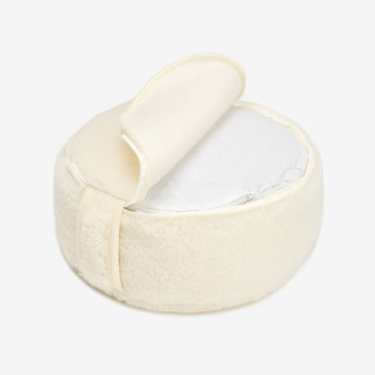 Flokati -  Meditatiekussen Luka | yogakussen van merinowol