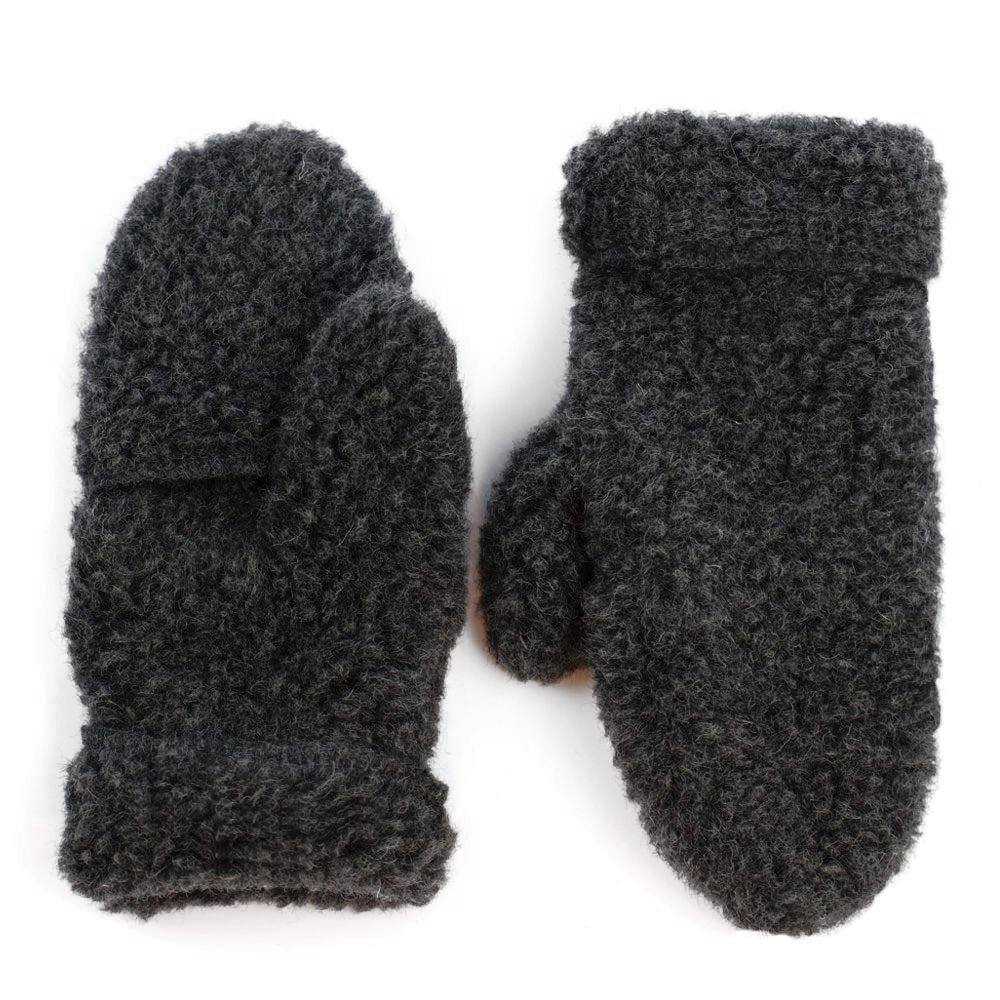 Yoko Wool - Freeze mittens hooded | wanten van schapenwol