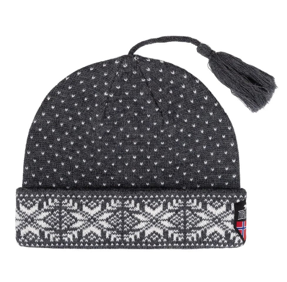 Norlender - Snowflake hat | wollen muts Grey