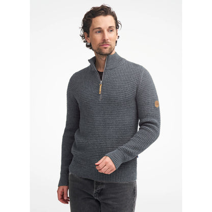 Ivanhoe Knitted in Sweden - Moritz HZ | wollen trui met rits