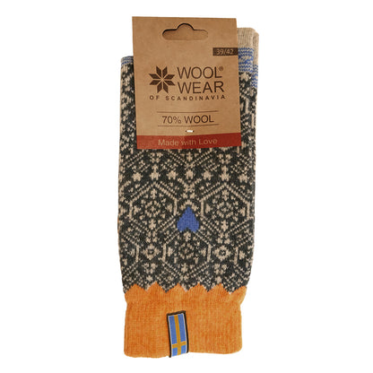 Norwool - Socks Swedish Flag | woolen socks