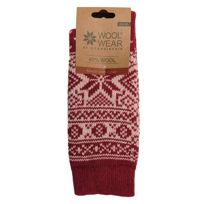 Norwool - Socks snowflake | woolen socks