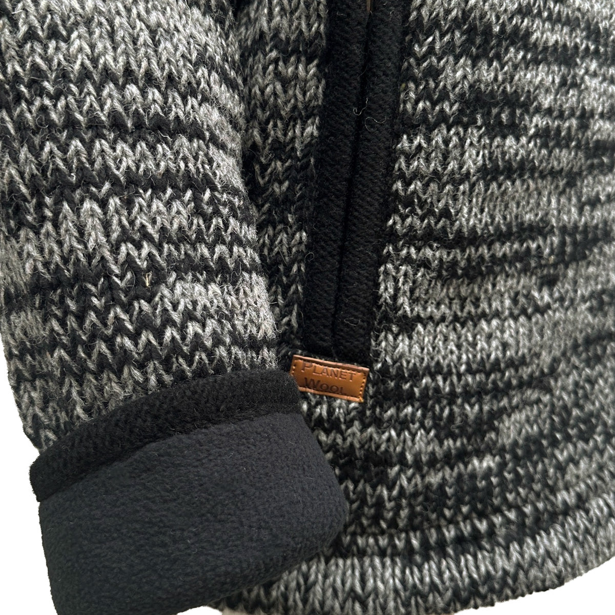 Planet Wool - Hatti Jacket | wollen vest met fleecevoering