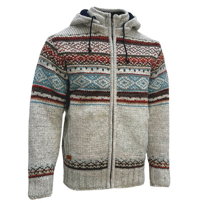 Planet Wool - Chest Pattern | wollen vest met fleecevoering