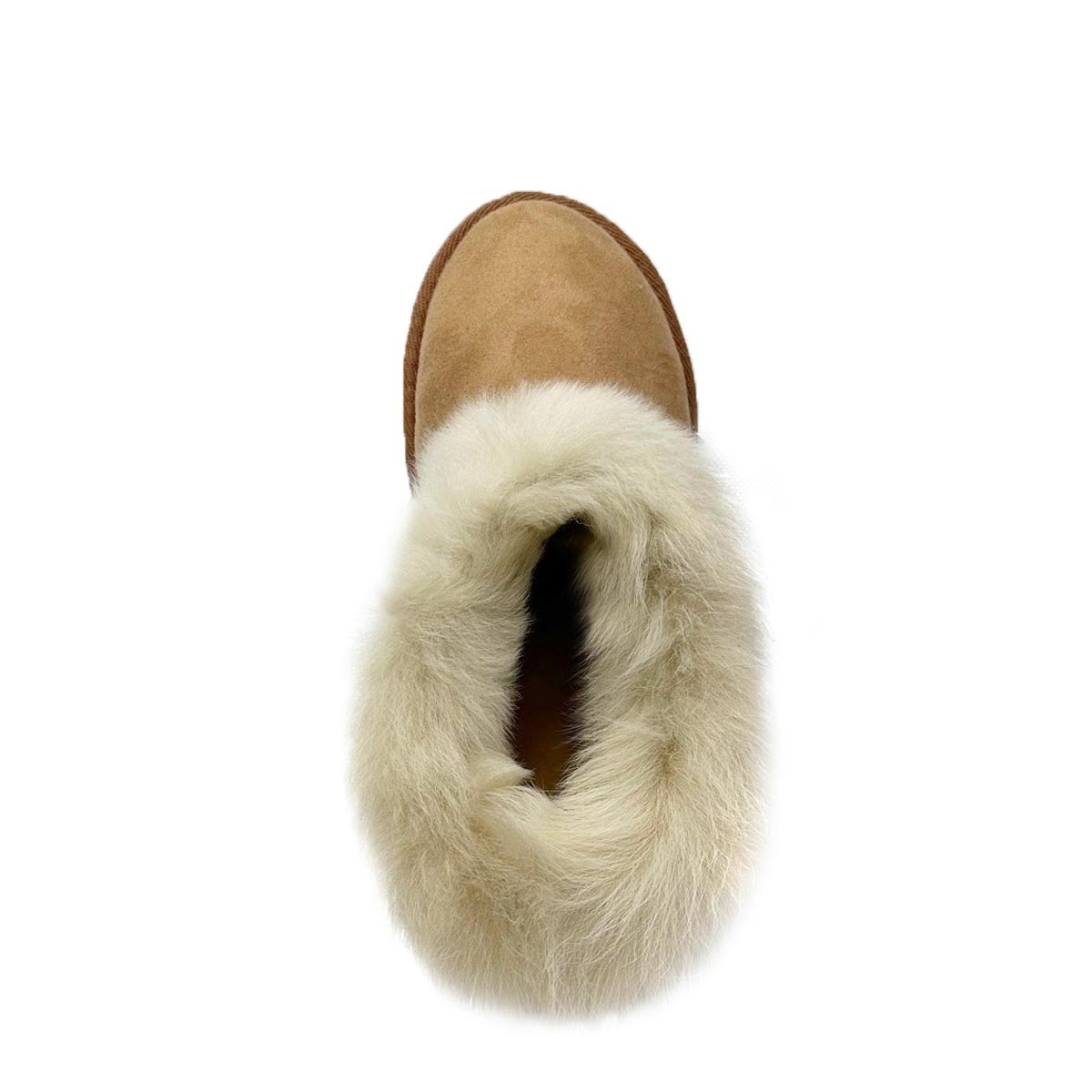 Texelana Spang | Premium hoge pantoffel van schapenvacht
