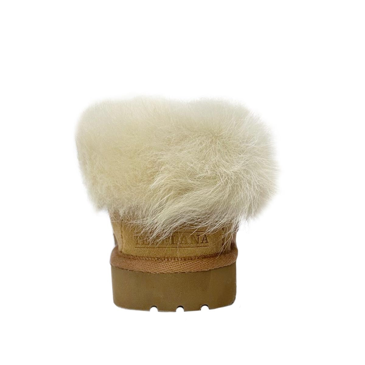 Texelana Spang | Premium hoge pantoffel van schapenvacht