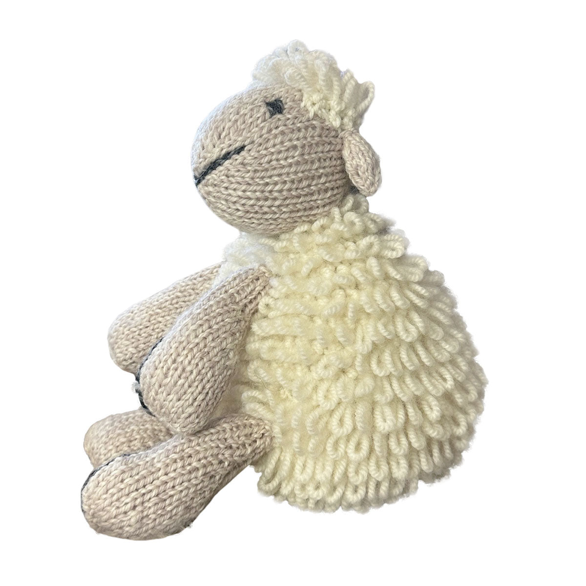 Aran Woollen Mills - R457 teddy sheep | knuffelschaap van wol Wolwit