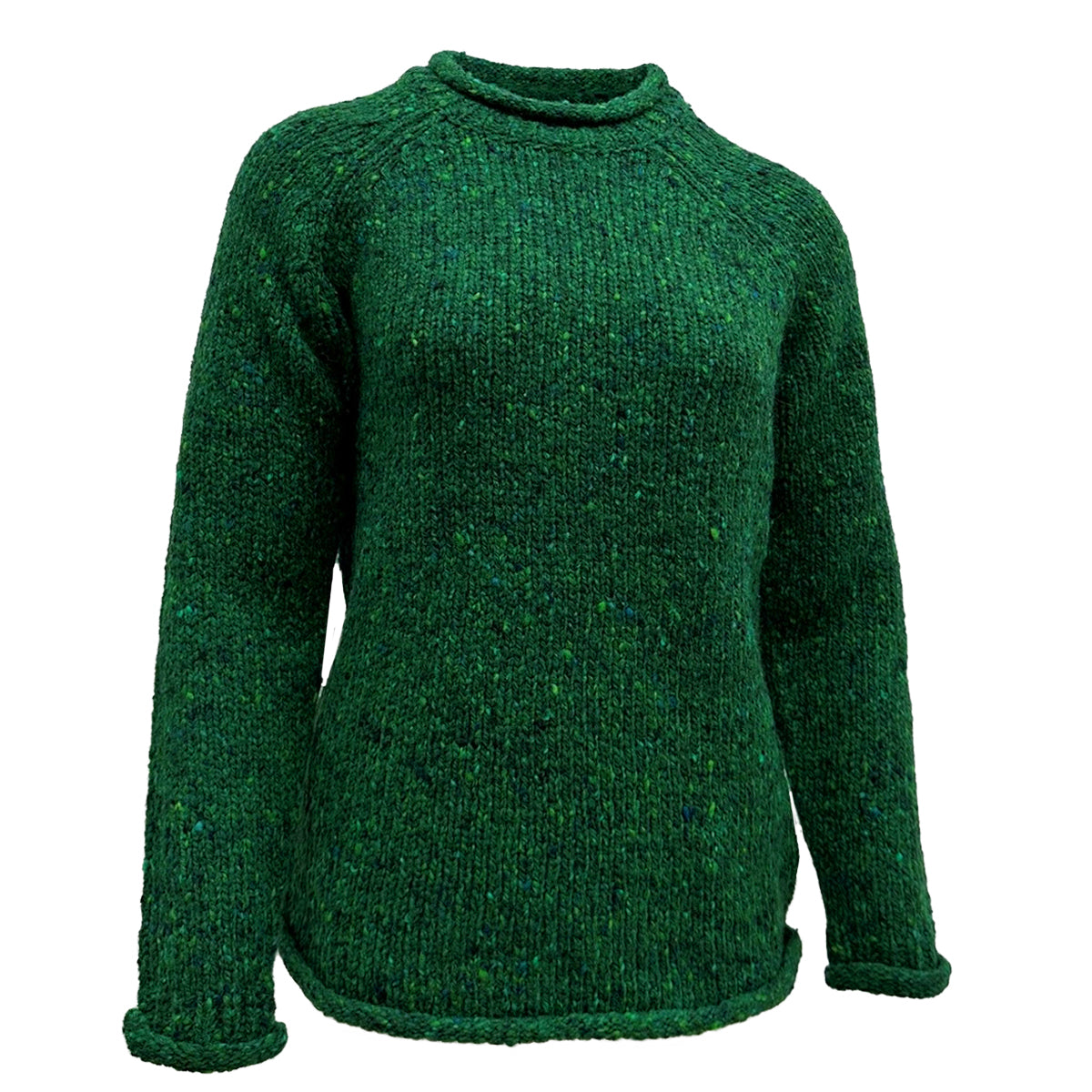 Aran Woollen Mills - R858 | wollen damestrui Green