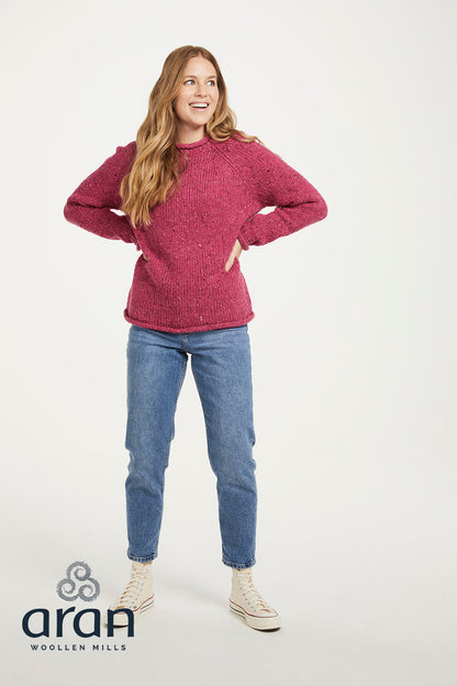 Aran Woolen Mills - R858 - women's wool sweater