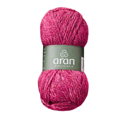 Aran Woollen Mills - R909 Donegal Tweed Yarn | Ierse breiwol Pink Heather - 003